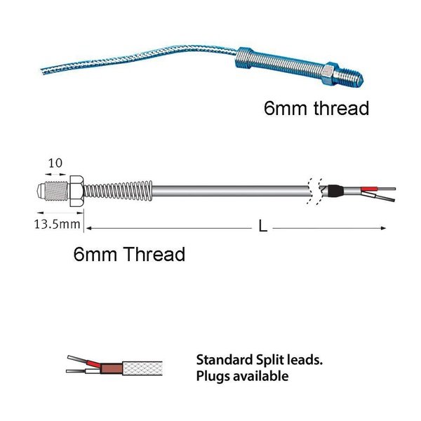 Standard Thermocouple - Nozzle Type Thermocouple