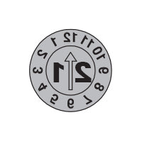 High Temperature Date Stamps (Year+Month+Arrow)