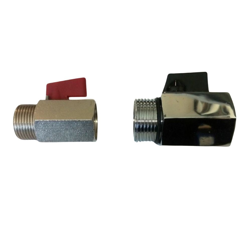 Ball Valve - Miniature, Male/Female Thread