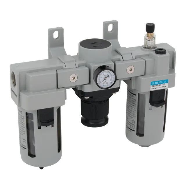 1/2" BSP Parallel Female Filter Regulator Lubricator