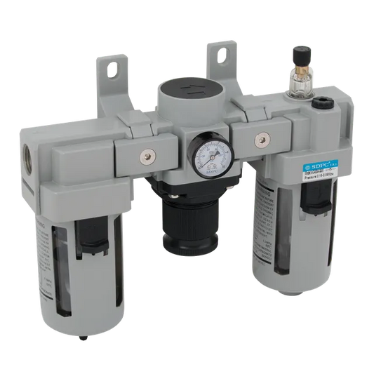 1/2" BSP Parallel Female Filter Regulator Lubricator
