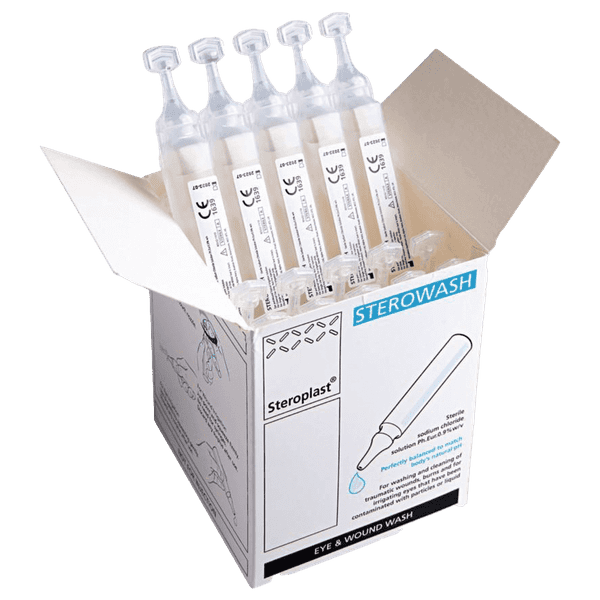 Sterowash - Eyewash & Wound Wash 20ml Pods - 25 Pods