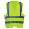 Hi-Vis Waistcoat, Unisex, Yellow, Polyester, Size L