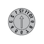 High Temperature Date Stamps (Month+Arrow)