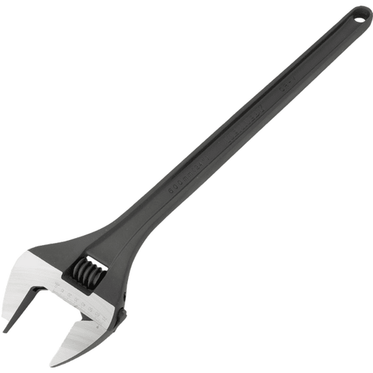 Adjustable Spanner, Steel, 24in./600mm Length, 70mm Jaw Capacity