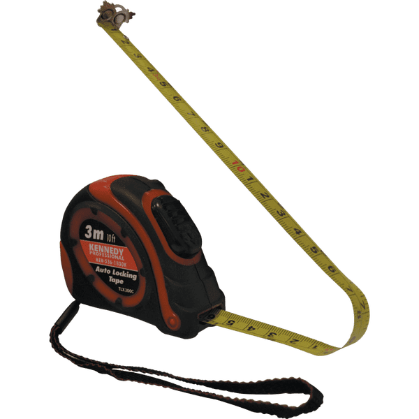 3m / 10ft Double-Sided Measuring Tape, Metric and Imperial