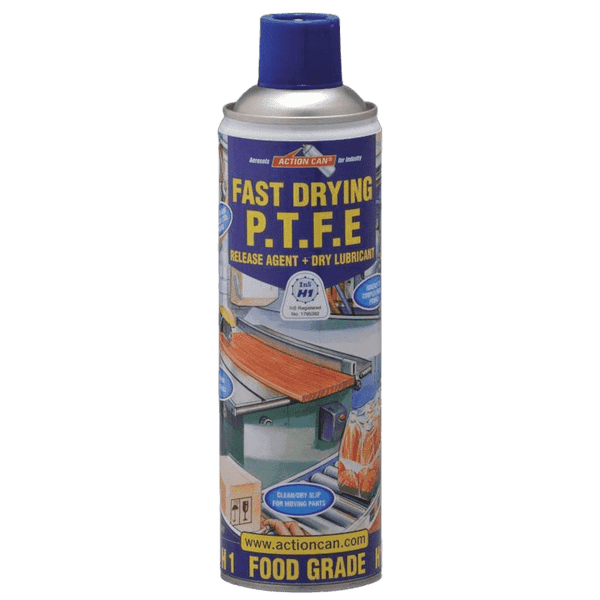 Food Grade P.T.F.E. Dry Film Lubricant/Release