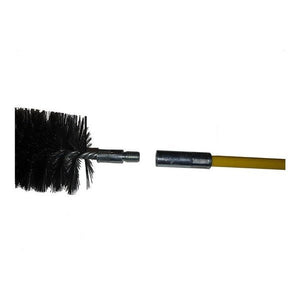 Barrel Cleaning Brushes - Heavy duty M10 Male thread