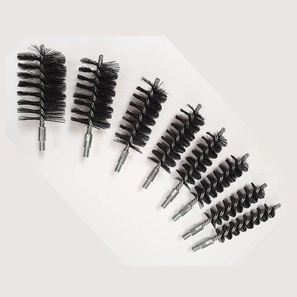 Barrel Cleaning Brushes - Heavy duty M10 Male thread