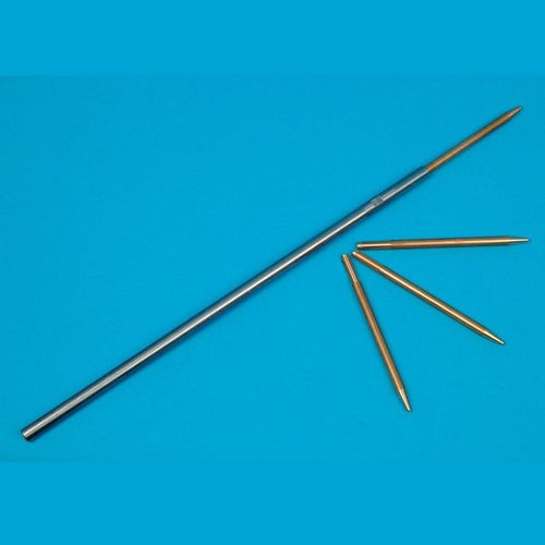 Brass Rod And Sprue Cleaner - Steel Rod With Brass Tips