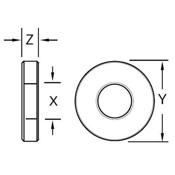 Clamps And Accessories - Heavy Duty Stamped Washers