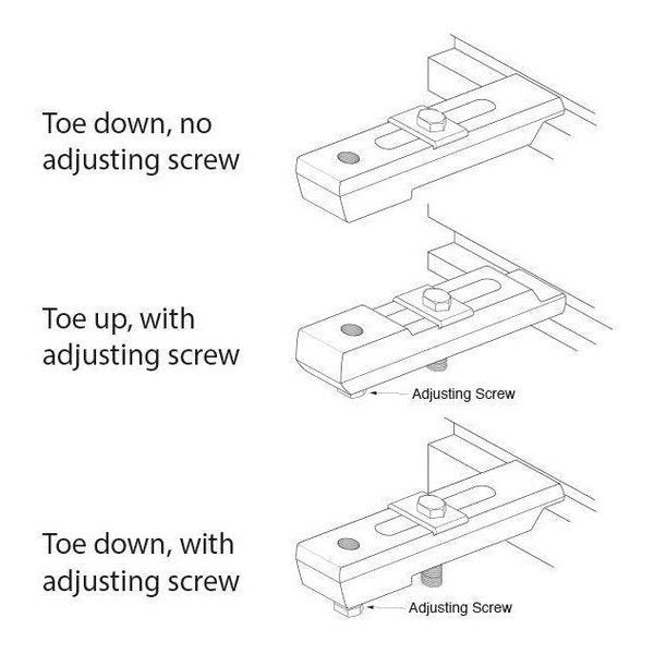 Clamps And Accessories - Mould Clamp Sets- Open Toe