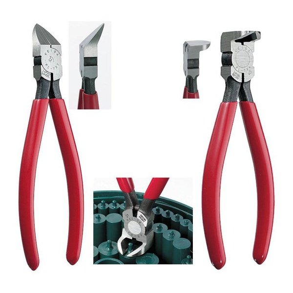 Angled Gate Cutter Keiba Plastic cutting pliers- Angled Gate Cutters– Nickerson PMS