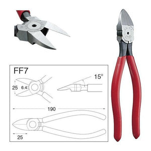 Gate Cutter - Plastic Cutting Pliers- Flat Face Gate Cutters