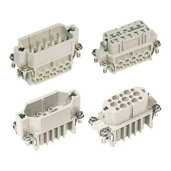 Harting Plugs - Han 10A 10 And 15 Pin Inserts
