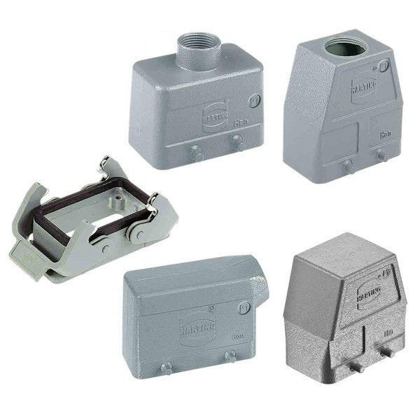 Harting Plugs - Han 10B 2 Lever Hood