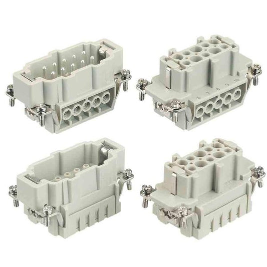 Harting Plugs - Han 10E 10 Pin Inserts