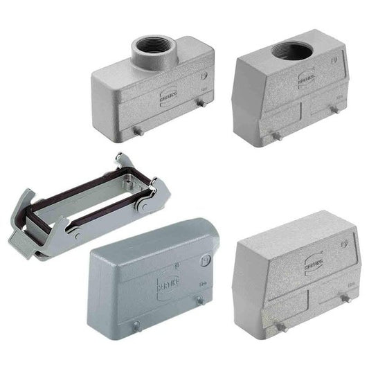 Harting Plugs - Han 24B 1 And 2 Lever Hoods And Housing