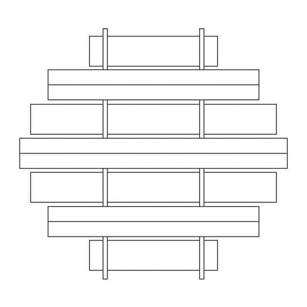 Magnets - Hopper Magnets, Round, No Diverter