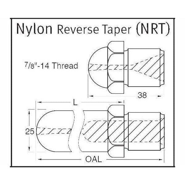 Nozzle Tip - Nylon Type Removable Nozzle Tip