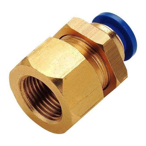 Push Fitting - Female Bulkhead Connector