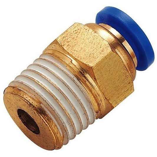 Push Fitting - Male Plug, Male Thread BSP Taper