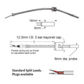 Standard Thermocouple - Adjustoflex Thermocouple. 6mm Probe, 12.3 Mm Cap
