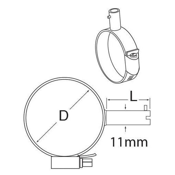 Thermocouple Adaptors - Thermocouple Adaptor Clamp Type