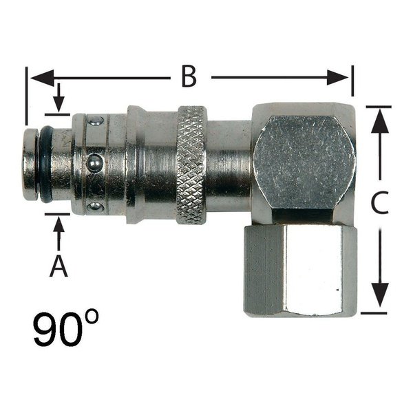 RPL Compatible 90 Degree Socket Couplings with Female Thread ...